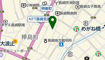 大音寺坂 (万才町)の地図画像