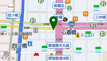 きものサロン シュミネの地図画像