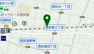 紅茶とこけし 西荻イトチの地図画像