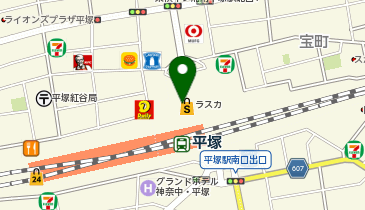 ALBION DRESSER ラスカ平塚店の地図画像