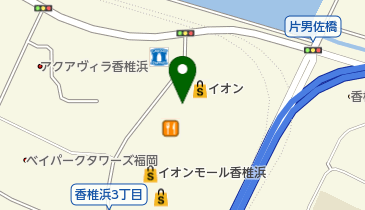 金犬くん 香椎浜店の地図画像