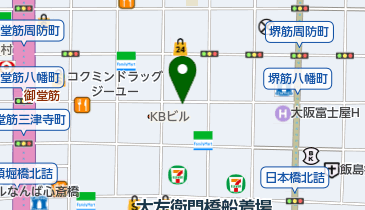 GUT'S(ガッツ) 心斎橋店の地図画像