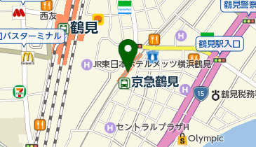 京急ストア 京急鶴見店の地図画像