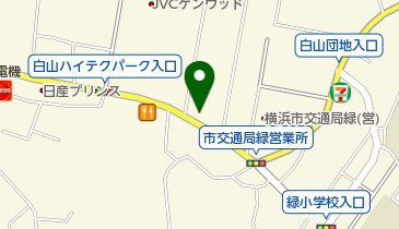 マリンボックス 白山 屋外型ミニトランクルームの地図画像