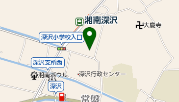 マリンボックス 湘南深沢ミニトランクルームの地図画像