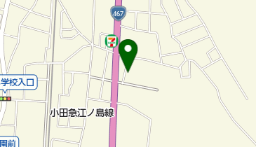 マリンボックス 467上和田コンテナの地図画像