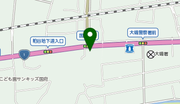 マリンボックス 国府新宿 屋外型トランクルームの地図画像