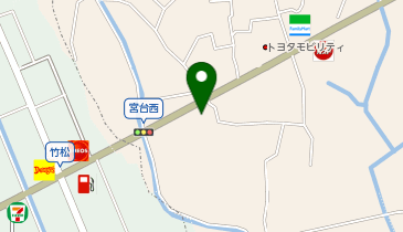 マリンボックス 宮台 屋外型トランクルームの地図画像