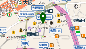 ル・ノーブル ディアモール店の地図画像