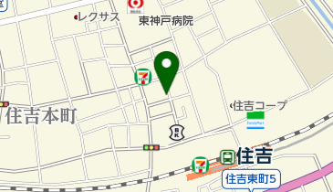 住吉倶楽部の地図画像