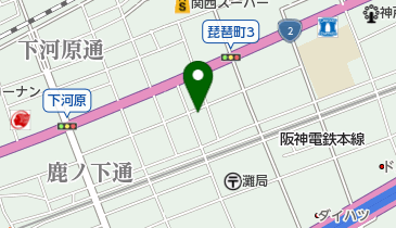 オーシャントレーディング株式会社の地図画像