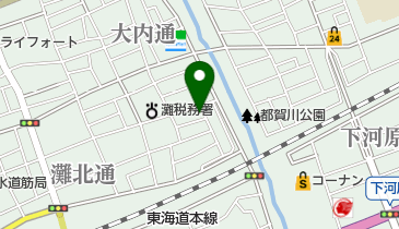 高木砿油の地図画像