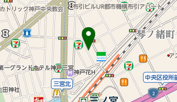 神戸三宮シアター・エートーの地図画像