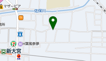 アットプリント奈良の地図画像