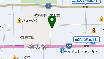 イノウエ印刷株式会社の地図画像