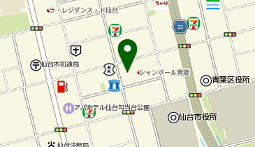 健幸整骨院の地図画像