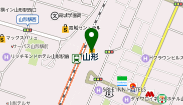 十一屋 エスパル山形店の地図画像