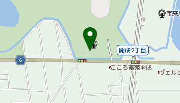 開成山屋内水泳場の地図画像