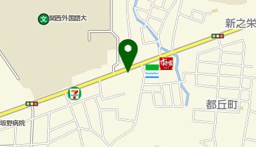 うどん屋ろっかの地図画像