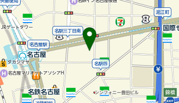 ゼクシィ名古屋駅カウンタ-の地図画像