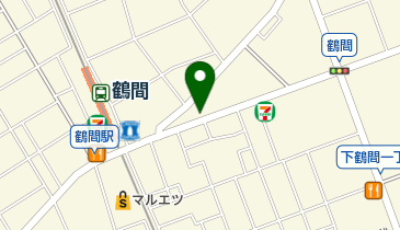 鶴間あおば接骨院はりきゅう院の地図画像