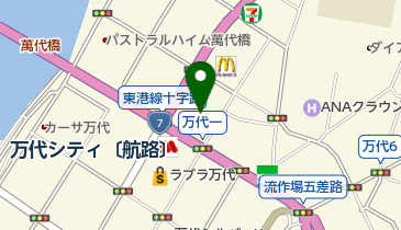 ゼクシィ 新潟万代カウンターの地図画像