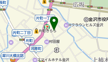 ゼクシィ 金沢タテマチカウンターの地図画像