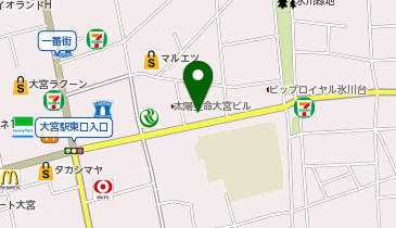 ひらいはりきゅう整骨院 大宮院の地図画像