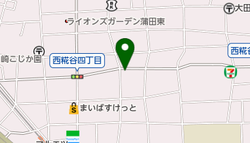 西糀谷整骨院の地図画像