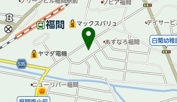 大賀薬局 福間駅前店の地図画像