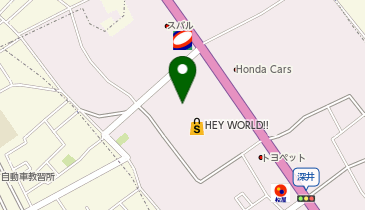 ドラッグストアマツモトキヨシ 北本深井店の地図画像