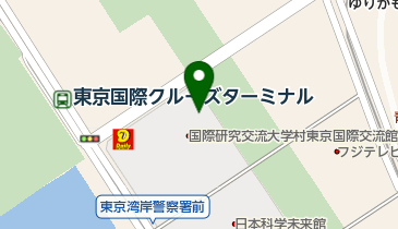 東京国際交流館の地図画像