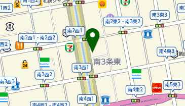 酒菜やおたふくの地図画像