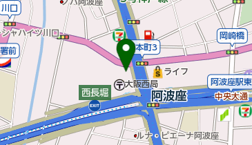 iCure(アイキュア)鍼灸接骨院 阿波座の地図画像