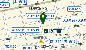 札幌ミルクハウス 本店の地図画像