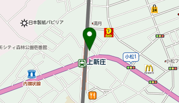 もりわき鍼灸整骨院 上新庄の地図画像