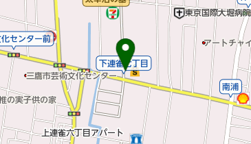 三鷹太子堂鍼灸接骨院 三鷹院の地図画像