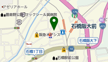 大黒屋 石橋駅前店の地図画像