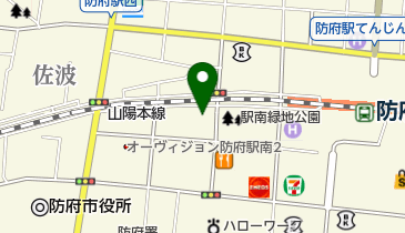 割烹いちはなの地図画像