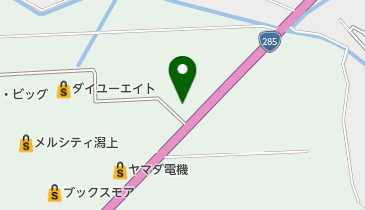 和風レストランまるまつ 潟上店の地図画像