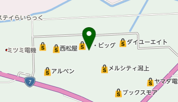 うさちゃんクリーニング 潟上店の地図画像