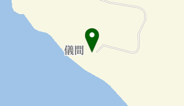 アーラ浜の地図画像