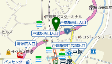 レオパレスパートナーズ 戸塚駅前店(株式会社成家)の地図画像