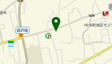 らく動物病院の地図画像