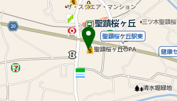 Honeys(ハニーズ) 聖蹟桜ヶ丘OPA店の地図画像