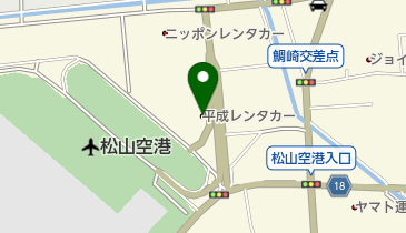平成レンタカー 松山空港店の地図画像