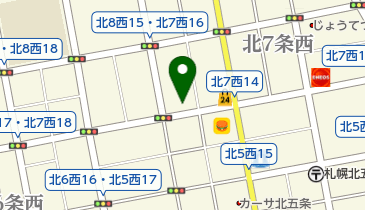 そうえん北七条通り整骨院の地図画像