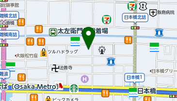 薬マツモトキヨシ 道頓堀一丁目店の地図画像