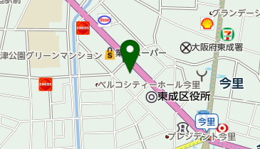 調剤薬局マツモトキヨシ 大今里店の地図画像