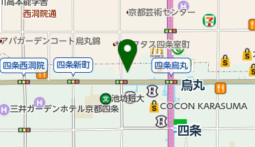 株式会社プラメド 京都事業所の地図画像